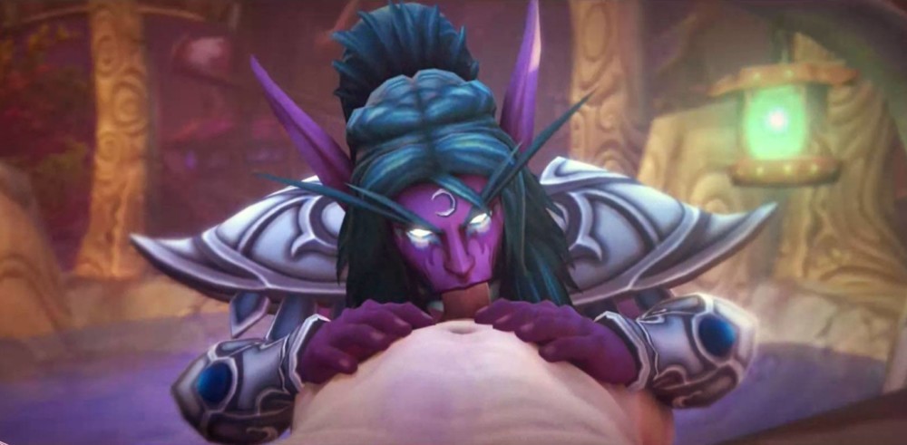 Tyrande's Seductive Buff: 4K VR Parody