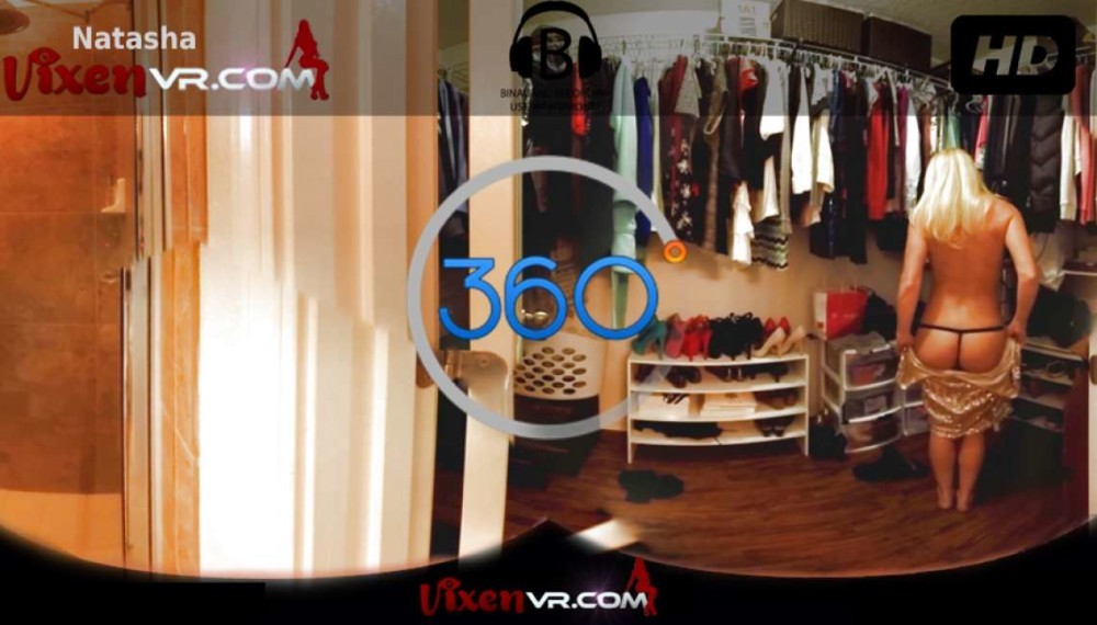 Natasha's Seductive Dressing Room Voyeur Peek