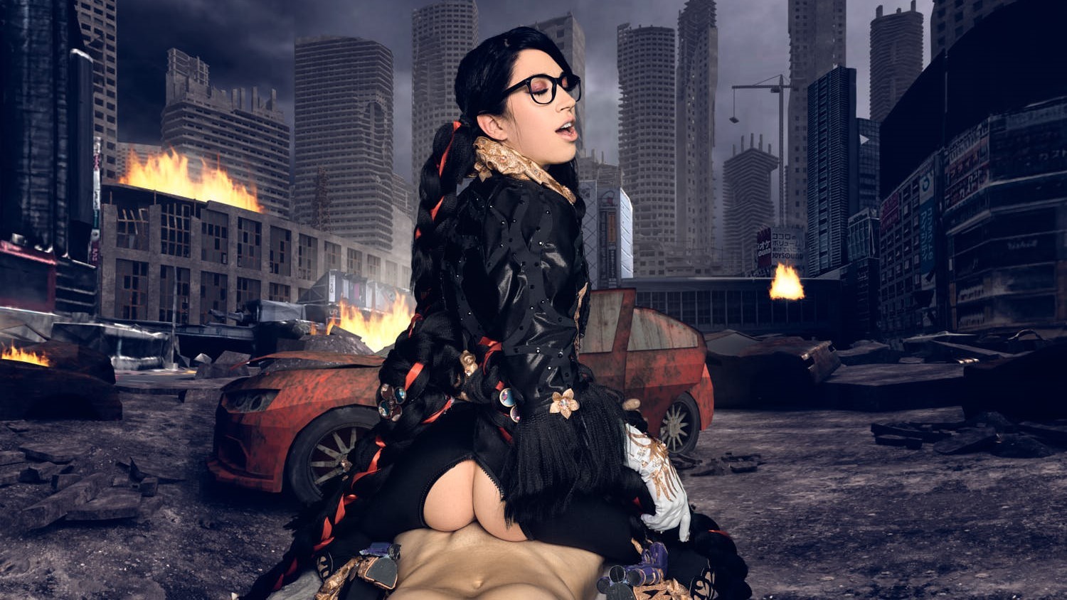 Bang Bayonetta in a XXX Cosplay Parody