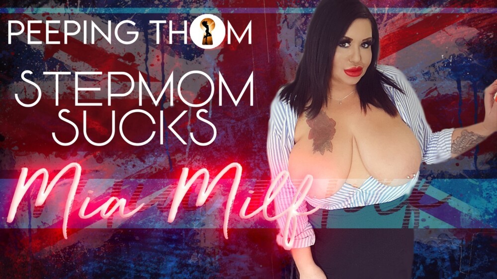 Mia MILF Stepmom Sucks in Hot POV Action