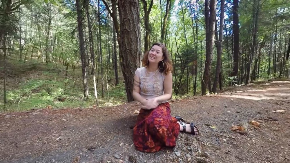 Turquoise Sensual Masturbation VR Session