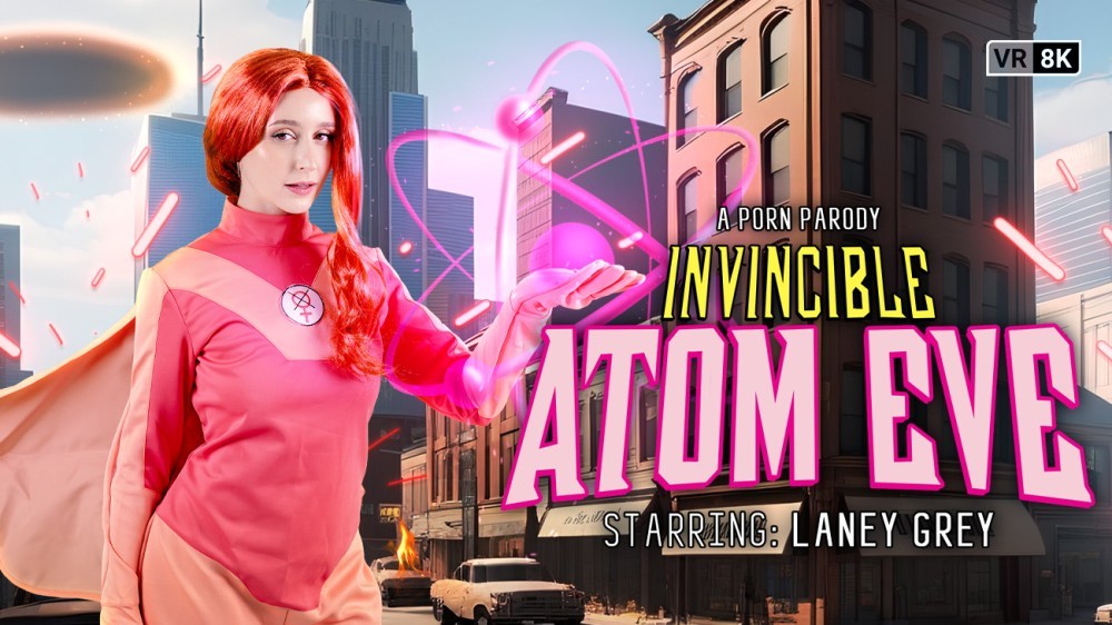 Laney Grey in Atom Eve Superhero VR Parody