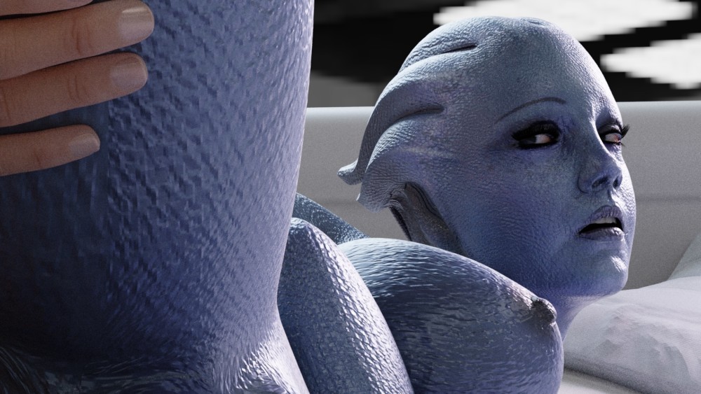 Futa Liara's Intense Mass Effect XXX Parody