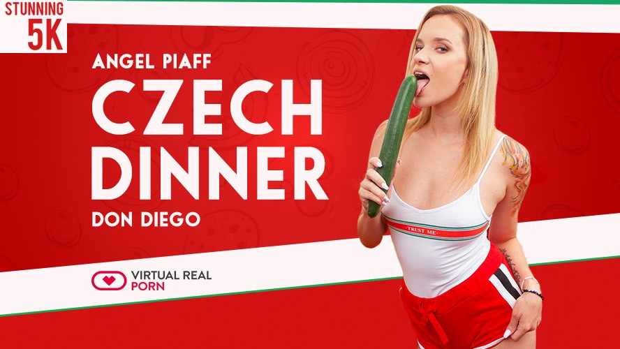 Angel Piaff's Sexy Dinner in Stunning VR