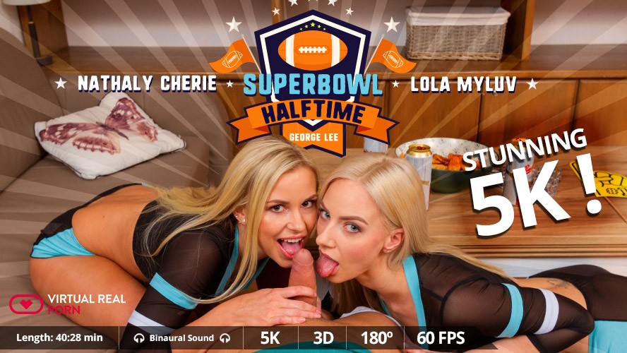 Superbowl Halftime Threesome with Lola Myluv