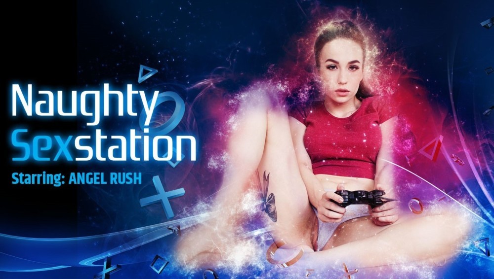 Naughty Sex Station with Angel Rush in 4K VR