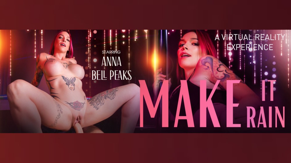 Anna Bell Peaks in Wild Stripper VR Action