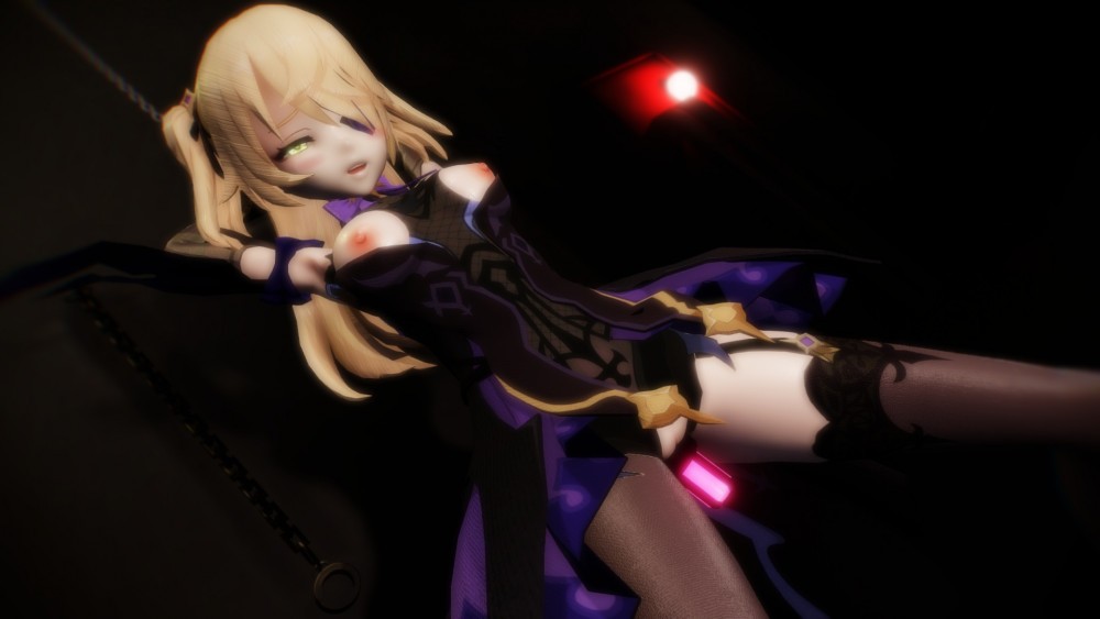 Fischl Chained Pleasure: Genshin Impact XXX Parody