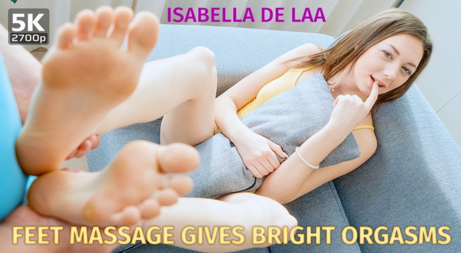 Isabella De Laa: Sensual Foot Massage Bliss