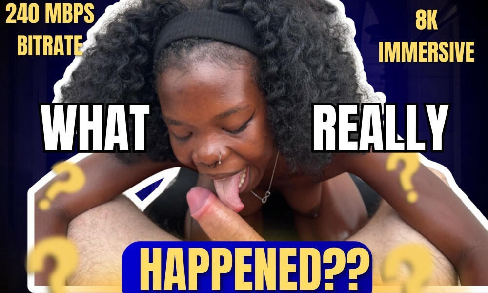 Babrah's Intense 8K VR Blowjob and Squirt