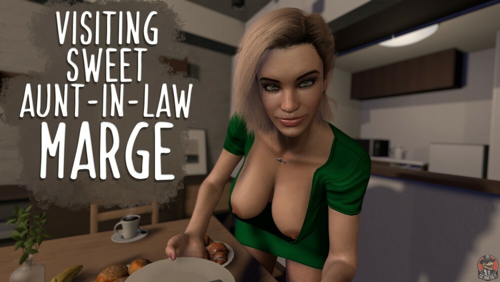 Seductive Aunt-In-Law Marge in Hot VR Action