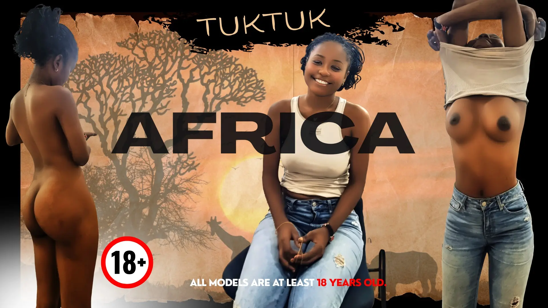 TukTuk Raw Black Teenager Gags on BBC in POV - 8K 60FPS