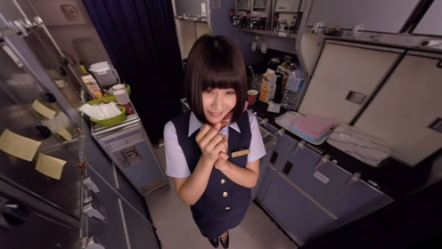 Busty Flight Tease VR Pt.2: Jasmina's Steamy Adventure