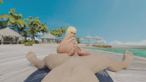 Lili Rochefort Tekken Footjob 90FPS Parody
