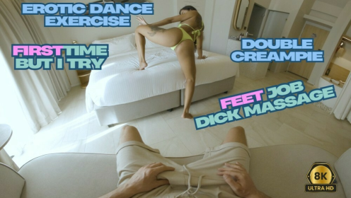 Asian Girlfriend Erotic Dance & Wild Creampie