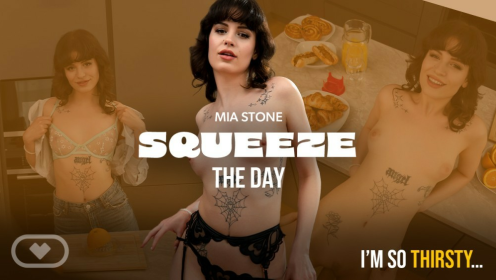 Mia Stone Squeezes Passion in Hot VR Scene