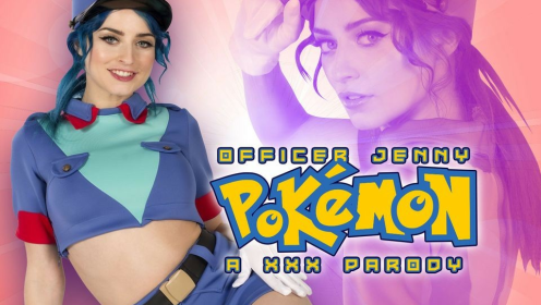 Jewelz Blu in Officer Jenny XXX VR Parody