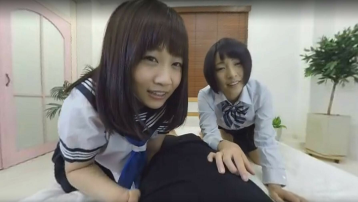 Miku Abeno & Yuri Shinomiya in Sensual VR Health - Image 1