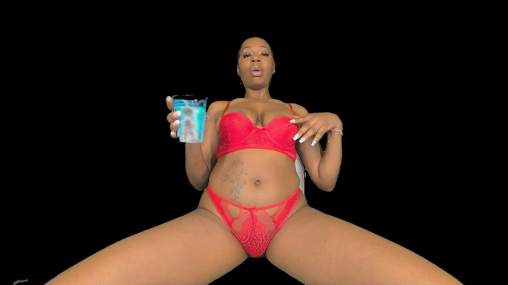 Milky Tits - Huge Black Nipples Spitting & Sucking - Ebony Drenched in White [Passthrough] - Image 1