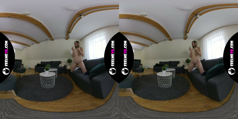 VR180 Nude Photo Session Backstage With Beautiful Top Model Evelina - Image 4