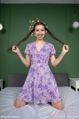 Alisa Horakova's Wild Rainbow Dildo Play - Image 1