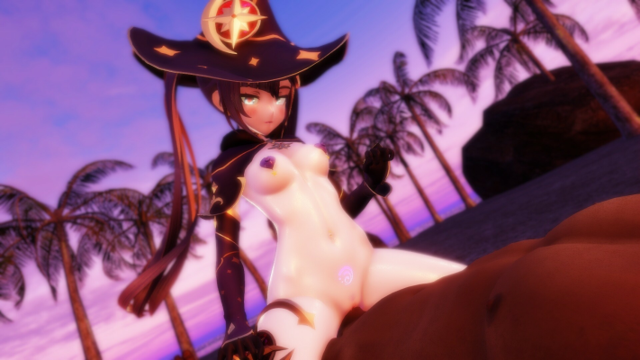 Genshin Impact - Mona beach Sunset Ride (A XXX Parody) - Image 1