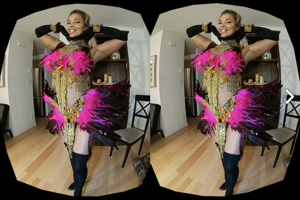 Sasha Leigh: Hardcore VR Striptease Thrill - Image 1