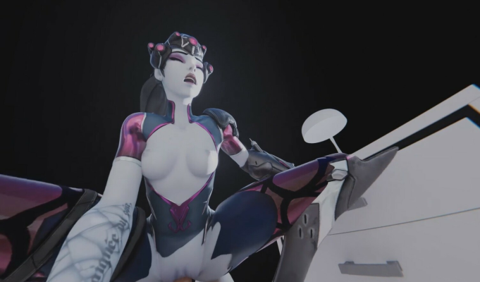 Widowmaker Squat Riding in 4K XXX Parody - Image 3