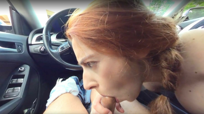 Safira Yakkuza Steamy Car Blowjob in 4K - Image 6