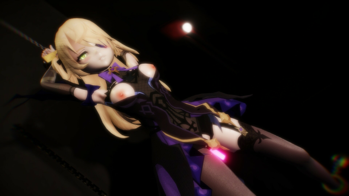 Fischl Chained Pleasure: Genshin Impact XXX Parody - Image 2