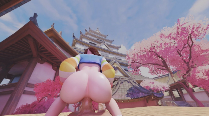 D.Va Anal Reverse Cowgirl Overwatch Parody - Image 5