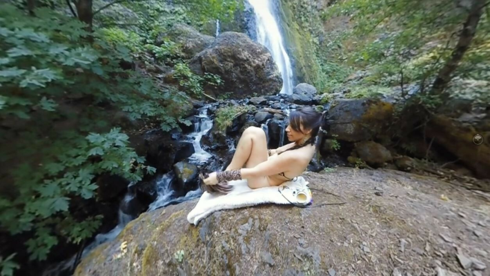 Tasty Luscious Teases Clit in Sultry Solo - Image 3