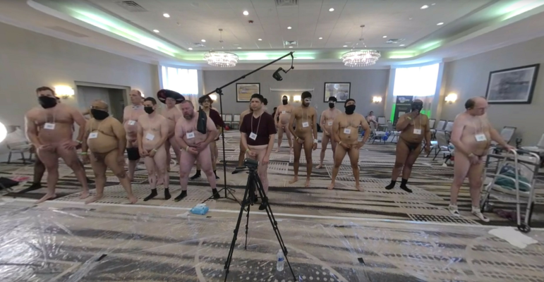 360 Rebel Rhyder's Biggest Gangbang Yet By Far - with 7 Fluffers - Image 9