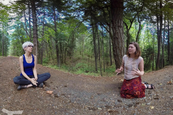 Turquoise Sensual Masturbation VR Session - Image 4