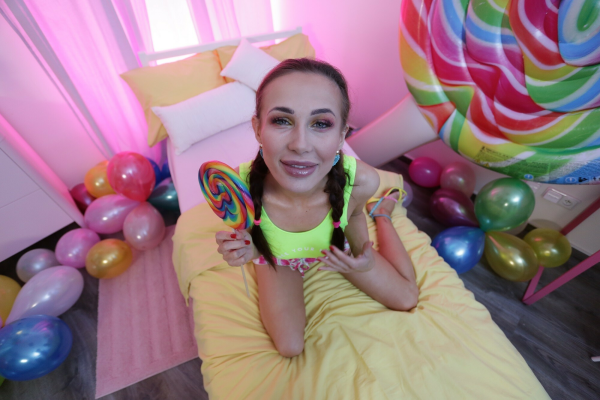 Nicole Love's Sensual Lollipop VR Fantasy - Image 1