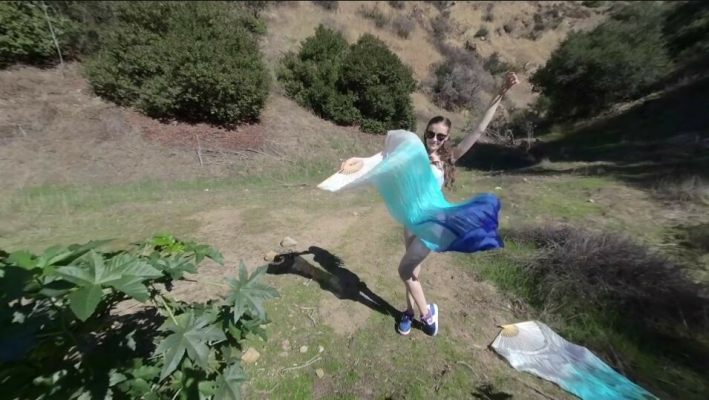 Emily Bloom Sensual Solo Striptease in 4K - Image 2