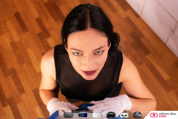 Leanne Lace in Seductive Art Dealer VR Fantasy - Image 1