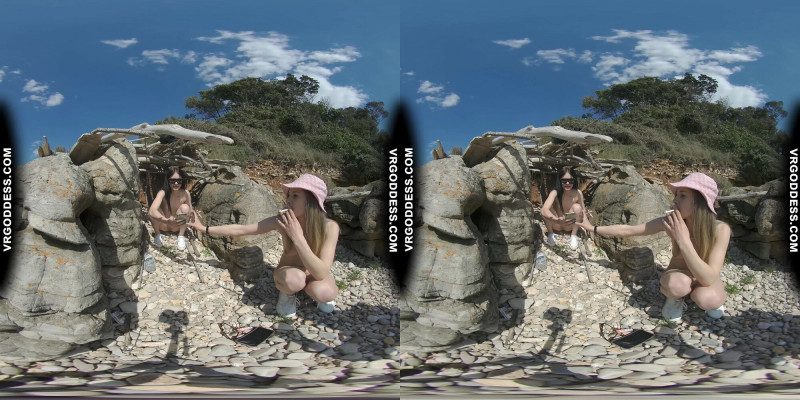 Matty And Josie Kayaking On Vacation Hiking Nude On Abandoned Island - Image 10