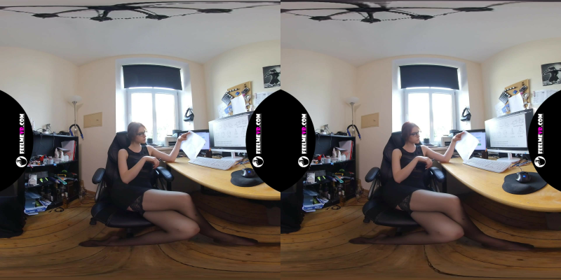 Margarita Sizzling VR Office Strip Tease - Image 1
