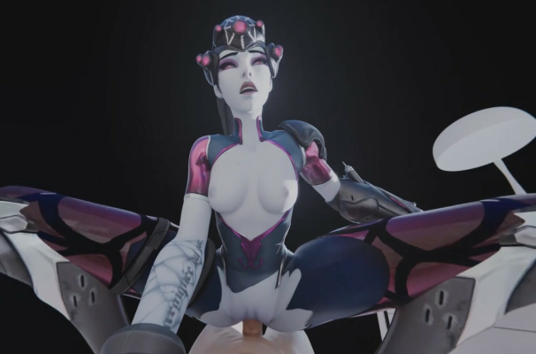 Widowmaker Squat Riding in 4K XXX Parody - Image 2