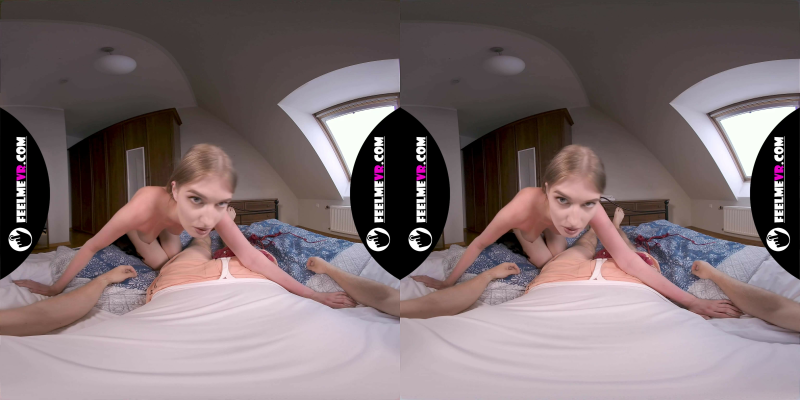 Mary Moon VR Lapdance with Sexy Long Legs Teen - Image 6