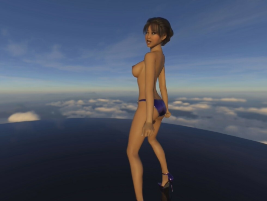 Katami's Sensual Hip Loops Dance in 4K - Image 1