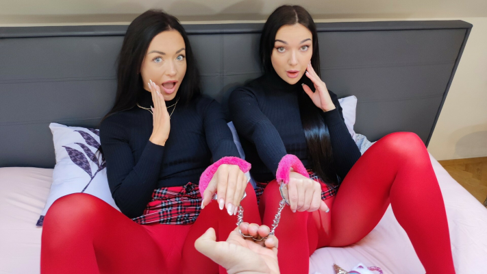 Lady Gang and Zuzu Sweet Part 2 Big Ass Brunettes Wild Foursome with Crazy Cousins - Image 1