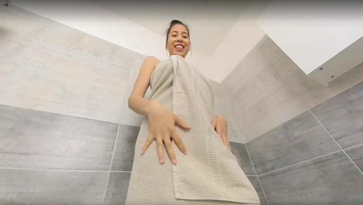 Paula Shy Enjoying Masturbation In The Bathroom - Image 1