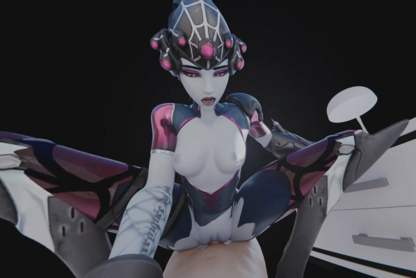 Widowmaker Squat Riding in 4K XXX Parody - Image 5